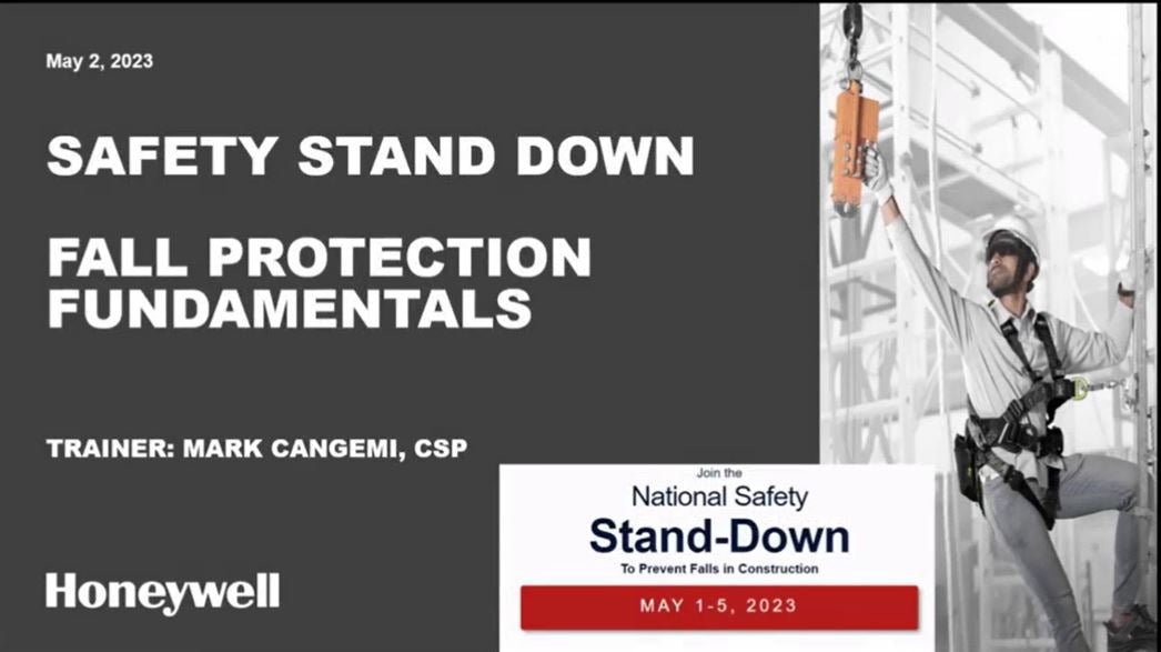 Pre-Recorded Safety Stand-Down Event May 2, 2023 – PIP Global Safety ...